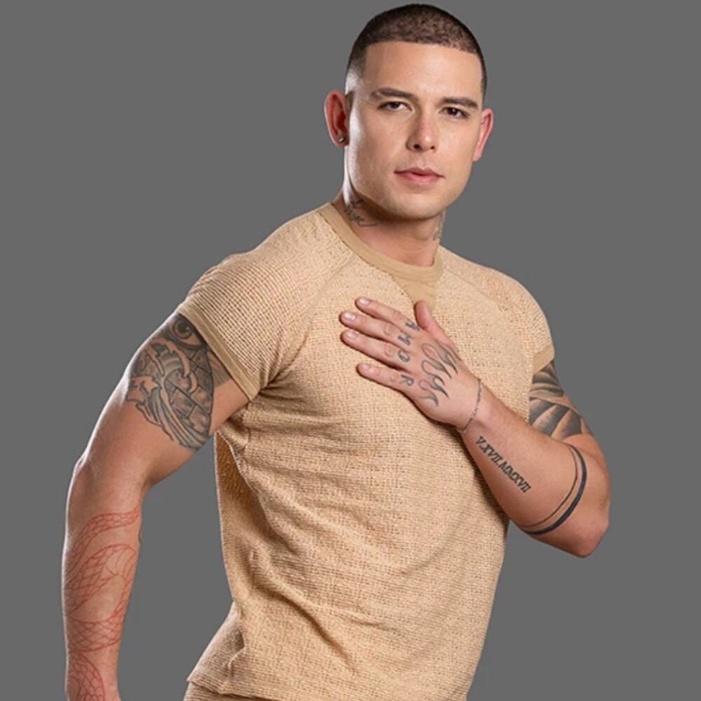 Andrew Christian Ibiza Energy Capsule Collection Tee Tan Medium - Picture 5 of 14